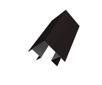 Угол внешний сложный Кликфальц Про Grand Line 0,45 Drap ТХ RAL 9005 черный (3м) GL 697430