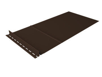 Элемент обхода Кликфальц Про Grand Line левый 0,5 Сатин матовый ТХ RAL 8017 шоколад GL 658627