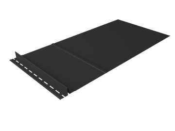 Элемент обхода Кликфальц Про Grand Line левый 0,5 PurLite матовый RAL 7016 антрацитово-серый GL 698584