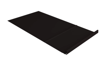Элемент обхода Кликфальц Про Grand Line правый 0,45 Drap ТР RAL 9005 черный GL 714100
