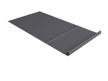 Элемент обхода Кликфальц Про Grand Line правый 0,5 ПЭ RAL 7004 сигнальный серый GL 752261