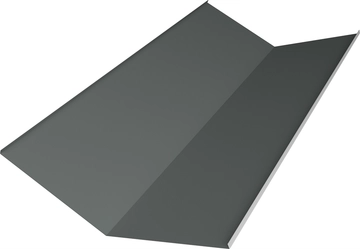 Планка ендовы нижней 300х300 Grand Line 0,45 ПЭ с пленкой RAL 7005 мышино-серый (2м) GL 473606