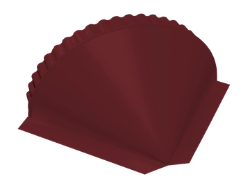 Заглушка малая конусная Grand Line 0,5 Сатин матовый ТХ RAL 3005 красное вино GL 574587