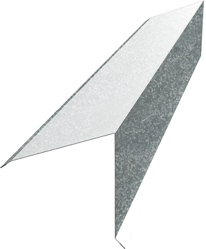 Планка конька односкатной кровли 160х160 Grand Line 0,4 Zn (2м) GL 488484