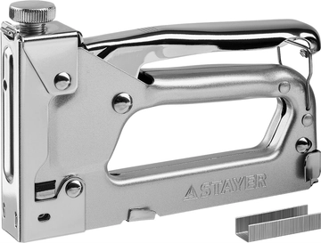 STAYER  Pro-53, тип 53 (A/10/JT21) 23GA (4 - 14 мм), усиленный степлер для скоб, Professional (3150) 3150_z01