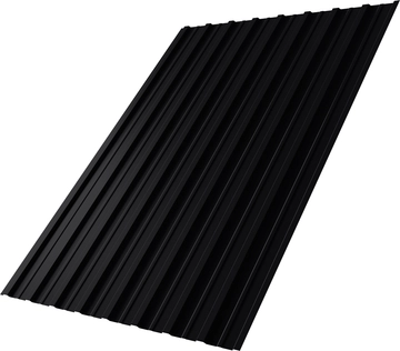 Профнастил С10A Grand Line 0,45 Drap ТХ RAL 9005 черный GL 479537