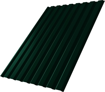 Профнастил С20A Grand Line 0,7 ПЭ слим RAL 6005 зеленый мох GL 815690