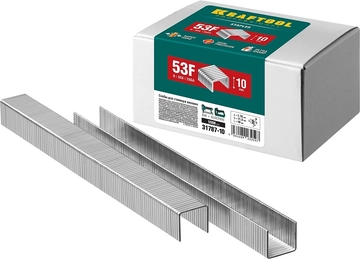 KRAFTOOL  тип 20GA (53F/D/056) 10 мм, 5000 шт, скобы для степлера (31787-10) 31787-10