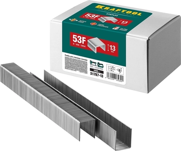 KRAFTOOL  тип 20GA (53F/D/056) 13 мм, 5000 шт, скобы для степлера (31787-13) 31787-13