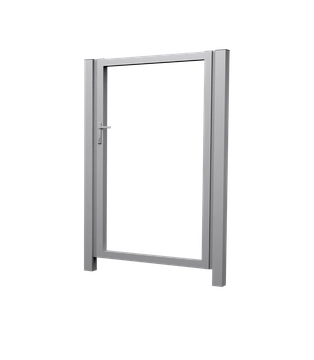 Калитка Жалюзи Texas 1,8х1 RAL 7040 без заполнения (ламель150 мм) GL 723363