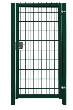Калитка Bastion с замком 2,03х1 RAL 6005 GL 68685