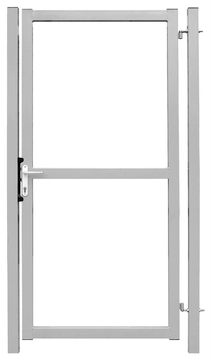 Калитка Colority цинк с замком 2,0х1 RAL 7040 GL 179474