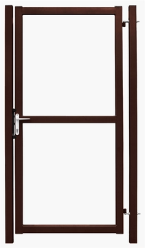 Калитка Colority цинк с замком 1,5х1 RAL 8017 GL 381158