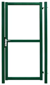 Калитка Colority цинк с замком 1,5х1 RAL 6005 GL 381159