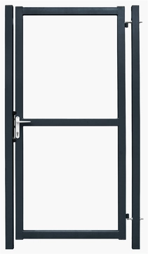 Калитка Colority цинк с замком 1,8х1 RAL 7016 GL 588574