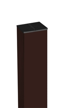 Столб 62х55х1,4х3000 RAL 8017 GL 45384