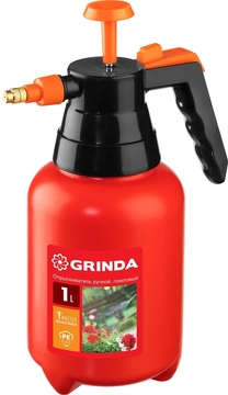 GRINDA  PS-1, объем 1 л, ручной, колба из высокопрочного полиэтилена, помповый опрыскиватель (8-425057) 8-425057_z02