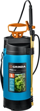 GRINDA  PT-5, 5 л, с широкой горловиной, упоры для ног, переносной опрыскиватель, PROLine (8-425155) 8-425155_z02