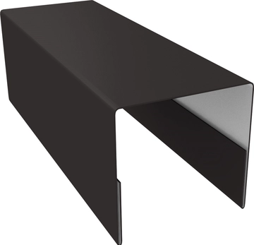 Планка П-образная заборная 20 Grand Line 0,5 PurPro матовый RR 32 темно-коричневый (3м) GL 532288