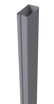 Труба 40х20х1,0х3000 RAL 7004 GL 189277