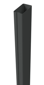Труба 40х20х1,0х2500 RAL 7016 муар GL 584139