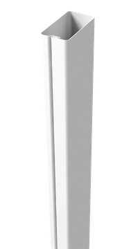 Труба 40х20х1,0х3000 RAL 9003 GL 695059