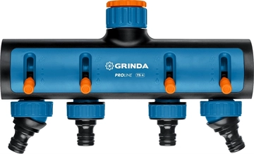 GRINDA  TS-4, 3/4″ - 1″, четырехканальный, с внутренней резьбой, поливочные распределители, PROLine (8-426313) 8-426313_z02