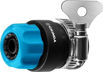 GRINDA  TCC-34, диаметр 3/4″, с металлическим хомутом, для шланга, быстросъемный соединитель, PROLine (8-426335) 8-426335_z02