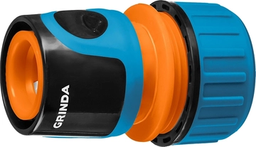 GRINDA  TC-12, 1/2″, пластиковый с покрытием TPR, для шланга, быстросъемный соединитель, PROLine (8-426425) 8-426425_z01