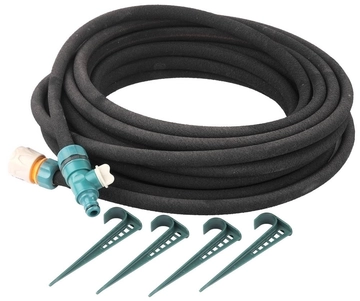RACO  1/2″ x 15 м, в комплекте с клапаном, колышками и соединителем c автостопом, сочащийся шланг (4270-55927) 4270-55927