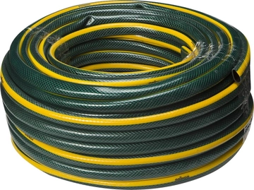 GRINDA  STANDARD, 3/4″, 50 м, 15 атм, трёхслойный, армированный, поливочный шланг (429000-3/4-50) 429000-3/4-50