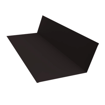 Планка примыкания 150х246 Grand Line 0,45 Drap ТХ RAL 9005 черный (3м) GL 777051