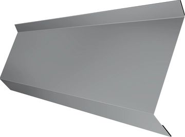 Планка примыкания в штробу 60 Grand Line 0,45 Drap ТХ RAL 7004 сигнальный серый (2м) GL 492731