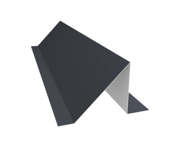 Планка снегозадержания Grand Line 0,5 ПЭ с пленкой RAL 7024 мокрый асфальт (3м) GL 626264