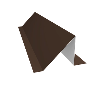 Планка снегозадержания малая Grand Line 0,45 ПЭ с пленкой NL 805 серо-коричневый гефест (3м) GL 534796