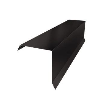 Планка торцевая 95х95 Grand Line 0,45 Drap ТР RR 32 темно-коричневый (2м) GL 731437