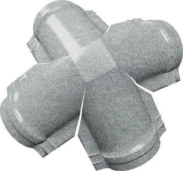 Четверник конька полукруглого Grand Line 0,45 Zn GL 434021