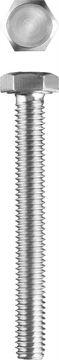 ЗУБР ГОСТ 7798-70, кл. пр. 5.8, M5 х 40 мм, цинк, 5 кг, болт (303080-05-040) zb  303080-05-040