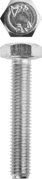 ЗУБР ГОСТ 7798-70, кл. пр. 5.8, M10 х 55 мм, цинк, 5 кг, болт (303080-10-055) zb  303080-10-055