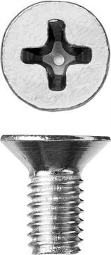 ЗУБР DIN 965, кл. пр. 4.8, M5 х 12 мм, цинк, 5 кг, винт с потайной головкой (303110-05-012) zb  303110-05-012