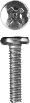 ЗУБР DIN 7985, кл. пр. 4.8, M3 х 12 мм, цинк, 5 кг, винт с полусферической головкой (303150-03-012) zb  303150-03-012