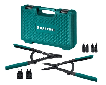 KRAFTOOL HEAVY 400 внешний/внутренний, съемник стопорных колец (22815) zb  22815