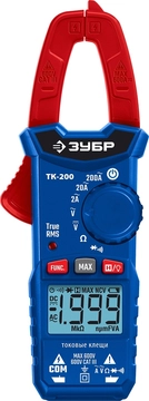 ЗУБР ТК200 Цифровые токовые клещи (59828) zb  59828