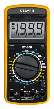 STAYER DT-300 Цифровой мультиметр (45321) zb  45321