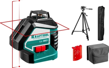 KRAFTOOL LL360 #3, лазерный нивелир (34645-3) zb  34645-3