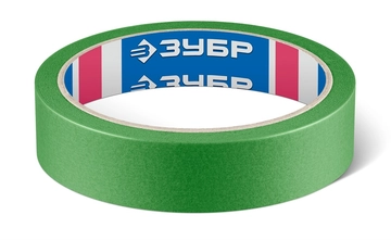 ЗУБР №300 24 мм х 25 м, для грубых и шероховатых поверхностей, малярная лента, Профессионал (12143-24) zb  12143-24