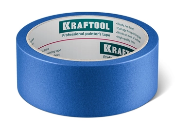 KRAFTOOL #100 Perfect 38 мм х 30 м, для гладких и шероховатых поверхностей, малярная лента (12101-38) zb  12101-38