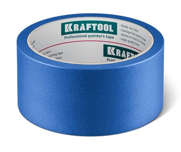 KRAFTOOL #100 Perfect 48 мм х 30 м, для гладких и шероховатых поверхностей, малярная лента (12101-48) zb  12101-48