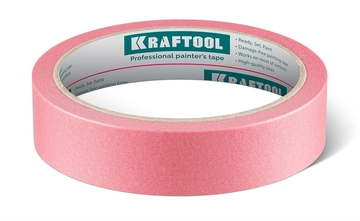 KRAFTOOL #200 Delicate 25 мм х 30 м, для деликатных и недавно окрашенных поверхностей, малярная лента (12102-25) zb  12102-25