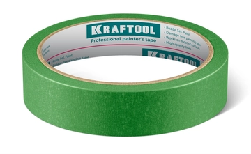 KRAFTOOL #300 Strong 25 мм х 30 м, для грубых и шероховатых поверхностей, малярная лента (12103-25) zb  12103-25
